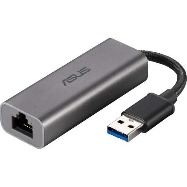 ASUS USB 3.2 Gen 1 Adapter USB-C2500, USB-A Stecker > RJ-45 Buchse 1 ASUS USB 3.2 Gen 1 Adapter USB-C2500, USB-A Stecker > RJ-45 Buchse