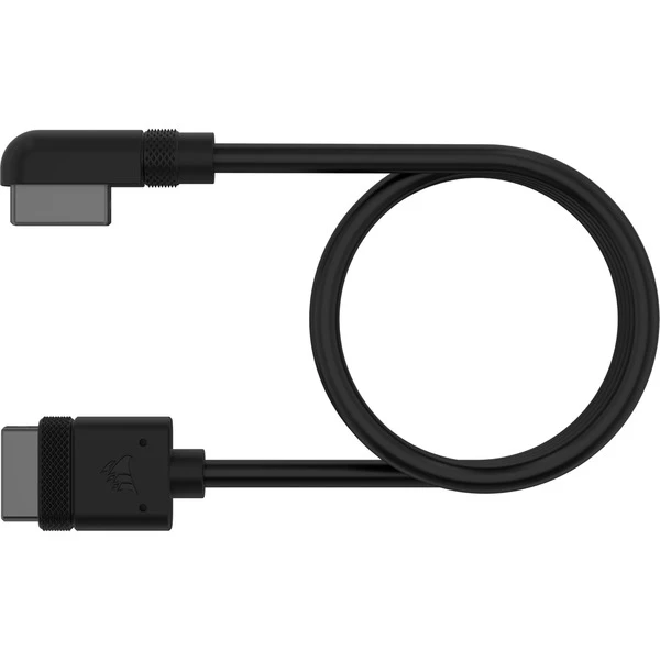 Corsair ICUE LINK Slim-Kabel, 600mm, 90° Abgewinkelt – Bild 2