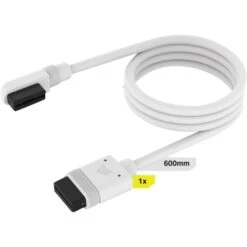 Corsair ICUE LINK Slim-Kabel, 600mm, 90° Abgewinkelt