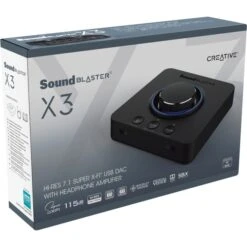 Creative Sound Blaster X3, Soundkarte -JABRA Verkäufe Creative Sound Blaster X3 Soundkarte@@kk c02 6