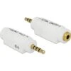 DeLOCK Adapter 3,5mm Klinkenstecker > 3,5mm Buchse