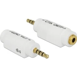 DeLOCK Adapter 3,5mm Klinkenstecker > 3,5mm Buchse