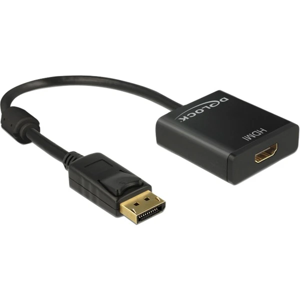 DeLOCK Adapter Displayport 1.2> HDMI Buchse 4K 1 DeLOCK Adapter Displayport 1.2> HDMI Buchse 4K