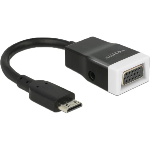 DeLOCK Adapter HDMI Mini C St. -> VGA Bu 1 DeLOCK Adapter HDMI Mini C St. -> VGA Bu