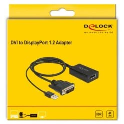 DeLOCK Adapterkabel, DVI + USB-A Stecker > DisplayPort Buchse -JABRA Verkäufe DeLOCK Adapterkabel DVI USB A Stecker DisplayPort Buchse@@1784480 2