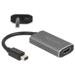 DeLOCK Aktiver Adapter, Mini DisplayPort Stecker > HDMI 8K Buchse