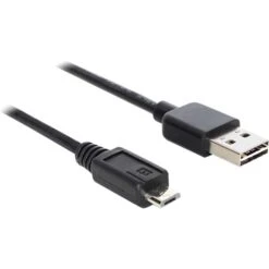 DeLOCK EASY-USB 2.0 Kabel, USB-A Stecker > Micro-USB Stecker