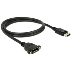 DeLOCK Kabel DisplayPort 1.2 (Stecker) > DisplayPort (Buchse Zum Einbau)
