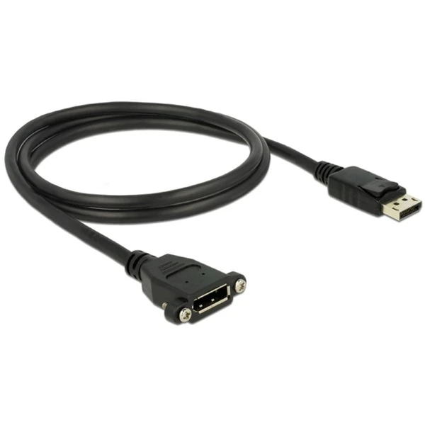DeLOCK Kabel DisplayPort 1.2 (Stecker) > DisplayPort (Buchse Zum Einbau)