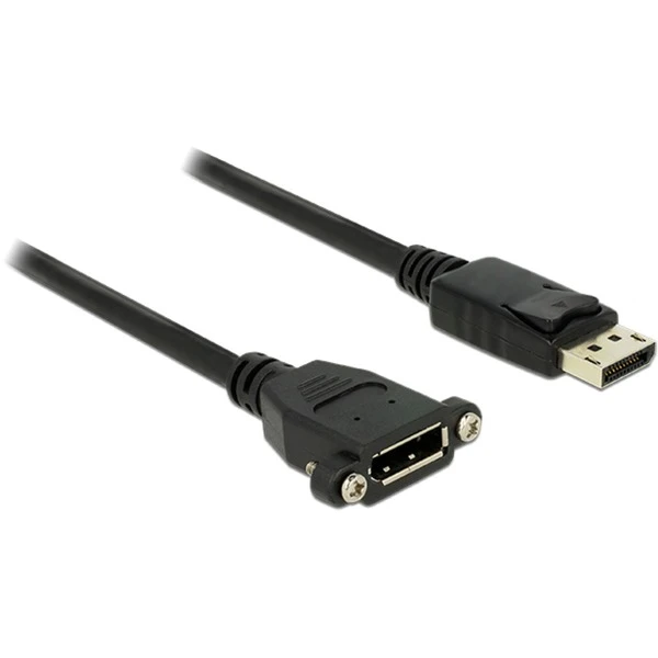 DeLOCK Kabel DisplayPort 1.2 (Stecker) > DisplayPort (Buchse Zum Einbau) – Bild 2