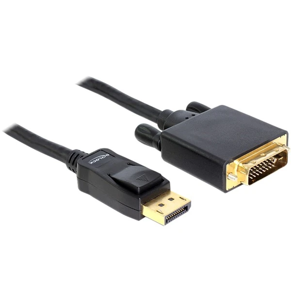 DeLOCK Kabel DisplayPort Stecker > DVI-D 24+1 Stecker – Bild 2