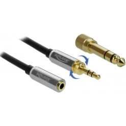 DeLOCK Klinkenverlängerungskabel 3,5mm 3Pin Stecker > Buchse -JABRA Verkäufe DeLOCK Klinkenverl ngerungskabel 3 5mm 3Pin Stecker Buchse@@kzz 9i 2
