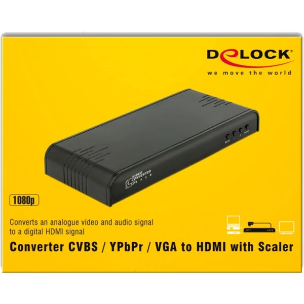 DeLOCK Konverter CVBS / YPbPr / VGA > HDMI Mit Scaler 4 DeLOCK Konverter CVBS / YPbPr / VGA > HDMI Mit Scaler – Bild 4
