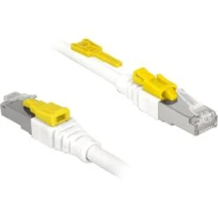 DeLOCK Patchkabel RJ45 Secure Cat.6a S/STP