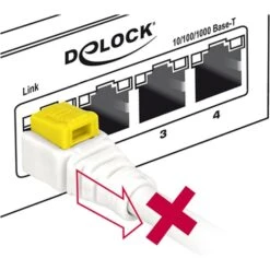 DeLOCK Patchkabel RJ45 Secure Cat.6a S/STP -JABRA Verkäufe DeLOCK Patchkabel RJ45 Secure Cat 6a S STP@@rglwd0 3