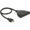 DeLOCK Switch 3x HDMI In > 1x HDMI Out 4K, HDMI Switch