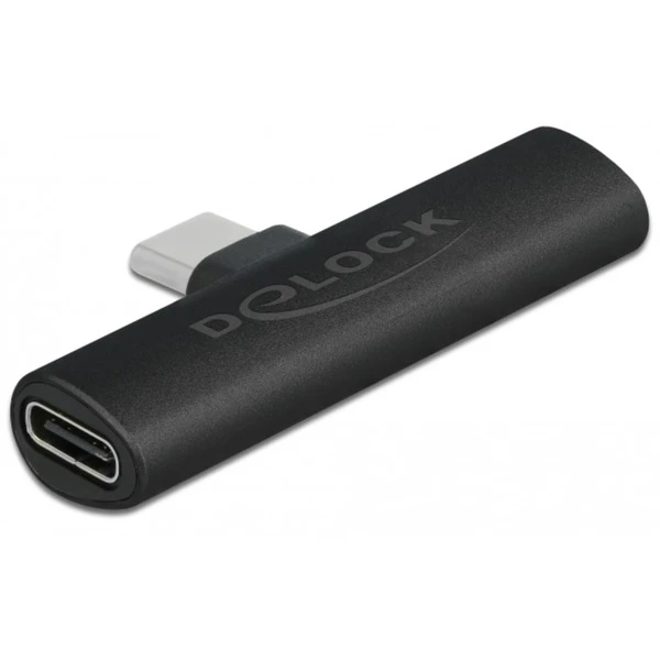 DeLOCK USB 2.0 Adapter, USB-C Stecker 90° > 2x USB-C Buchse 1 DeLOCK USB 2.0 Adapter, USB-C Stecker 90° > 2x USB-C Buchse