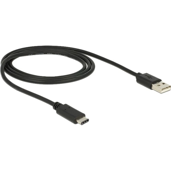 DeLOCK USB 2.0 Kabel, USB-A Stecker > USB-C Stecker – Bild 2