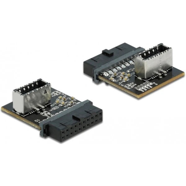 DeLOCK USB 3.2 Gen 1 Adapter, 19Pin Pfostenbuchse > Intern Key A Buchse