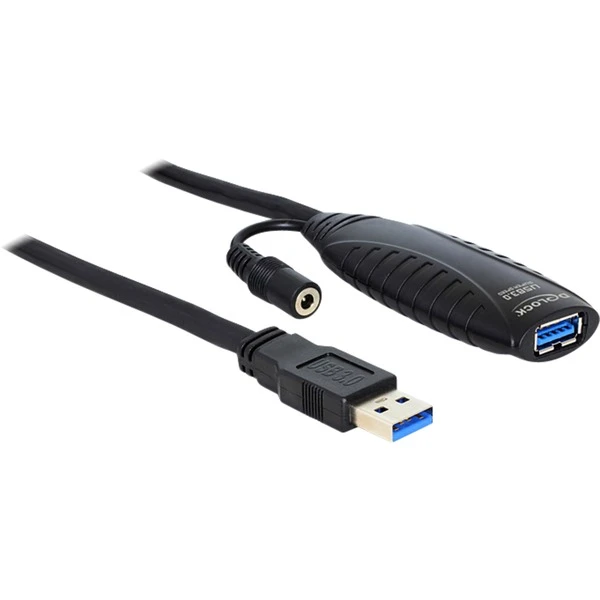 DeLOCK USB 3.2 Gen 1 Aktivverlängerungskabel, USB-A Stecker > USB-A Buchse