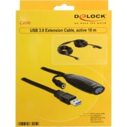 DeLOCK USB 3.2 Gen 1 Aktivverlängerungskabel, USB-A Stecker > USB-A Buchse -JABRA Verkäufe DeLOCK USB 3 2 Gen 1 Aktivverl ngerungskabel USB A Stecker USB A Buchse@@rducdl 3