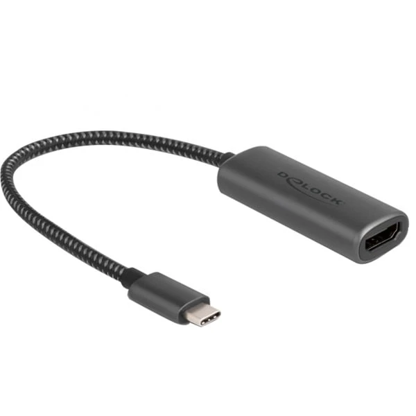 DeLOCK USB Adapter, USB-C Stecker > HDMI Buchse (DP Alt Mode)