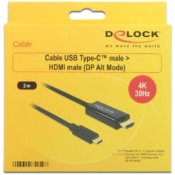 DeLOCK USB Adapterkabel, USB-C Stecker > HDMI 4K Stecker -JABRA Verkäufe DeLOCK USB Adapterkabel USB C Stecker HDMI 4K Stecker@@rducdc90 2