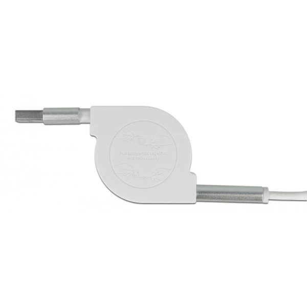 DeLOCK USB Aufrollladekabel, USB-A > Micro-USB + USB-C + Lightning – Bild 4
