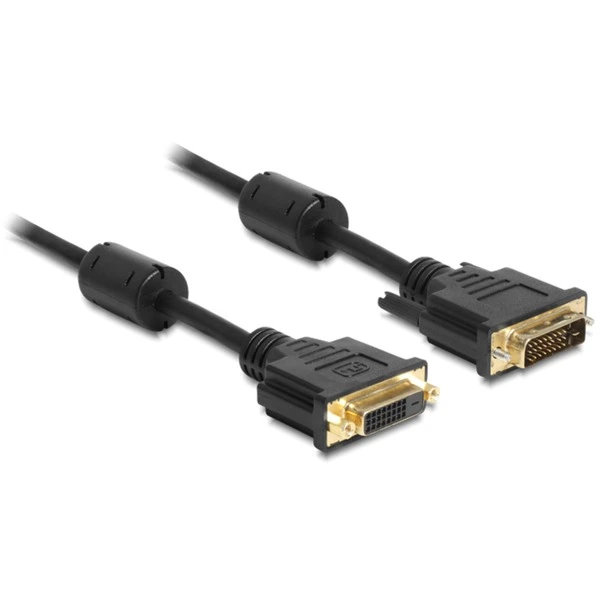 DeLOCK Verlängerungskabel DVI 24+1 Stecker > DVI 24+1 Buchse 1 DeLOCK Verlängerungskabel DVI 24+1 Stecker > DVI 24+1 Buchse