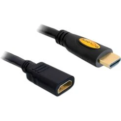 DeLOCK Verlängerungskabel High Speed HDMI Mit Ethernet, HDMI A Stecker > HDMI A Buchse