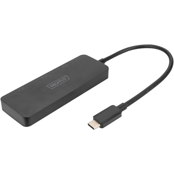 Digitus 3-Port MST Video Hub, USB-C > 3x HDMI, Adapter 1 Digitus 3-Port MST Video Hub, USB-C > 3x HDMI, Adapter