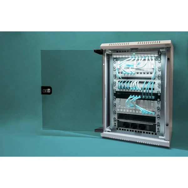 Digitus Kombi-Wandgehäuse 254 Mm (10") Und 482,6 (19") Mm, IT-Schrank – Bild 6