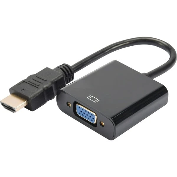 Digitus Konverter HDMI A > VGA, Adapter 1 Digitus Konverter HDMI A > VGA, Adapter