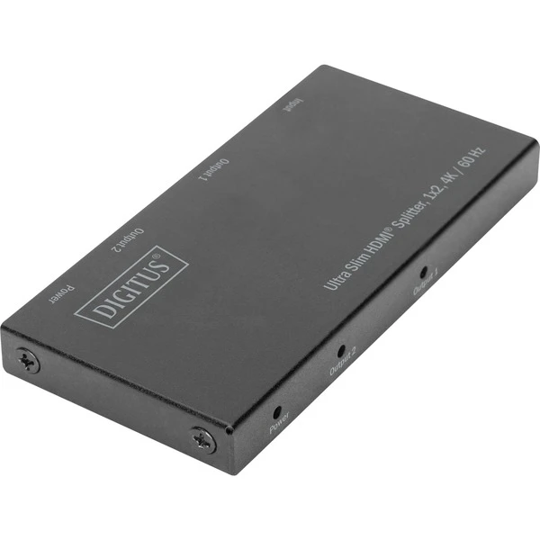 Digitus Ultra Slim HDMI Splitter, 1x2, 4K / 60 Hz 1 Digitus Ultra Slim HDMI Splitter, 1x2, 4K / 60 Hz