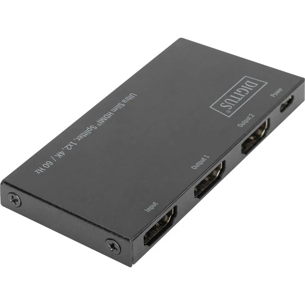 Digitus Ultra Slim HDMI Splitter, 1x2, 4K / 60 Hz 5 Digitus Ultra Slim HDMI Splitter, 1x2, 4K / 60 Hz – Bild 5