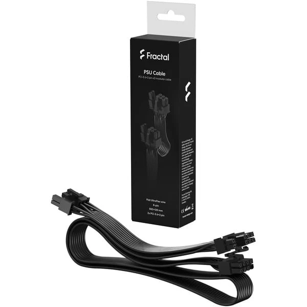 Fractal Design PCI-E 6+2 Pin X2 Kabel 1 Fractal Design PCI-E 6+2 Pin X2 Kabel