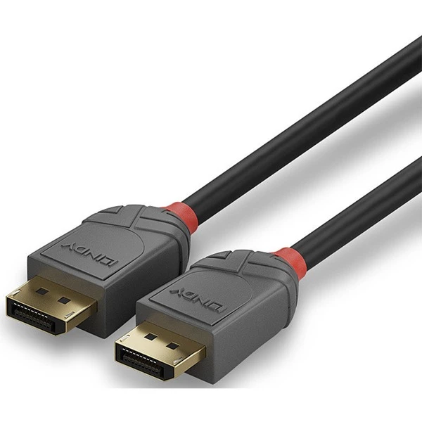 Lindy DisplayPort 1.2 Kabel Anthra Line 10m 3 Lindy DisplayPort 1.2 Kabel Anthra Line 10m – Bild 3