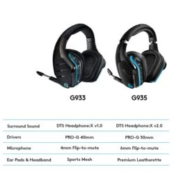 Logitech G935, Gaming-Headset -JABRA Verkäufe Logitech G935 Gaming Headset@@1513612 8