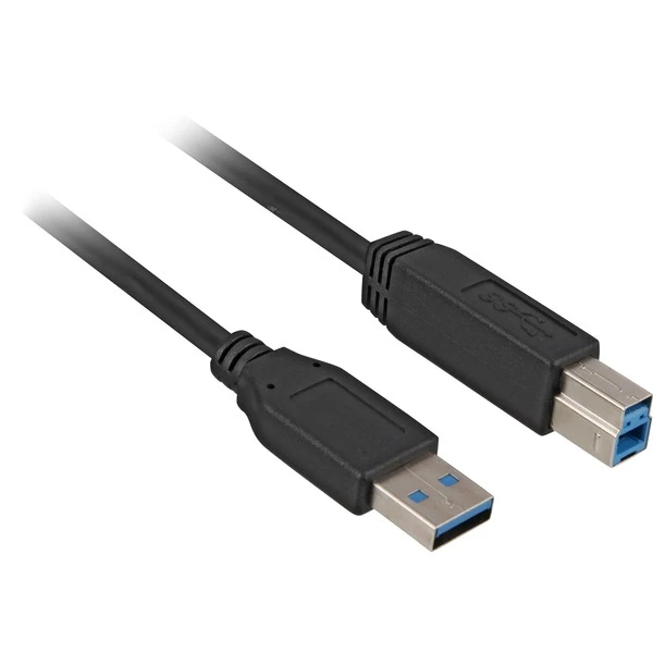 Sharkoon USB 3.2 Gen 1 Kabel, USB-A Stecker > USB-B Stecker