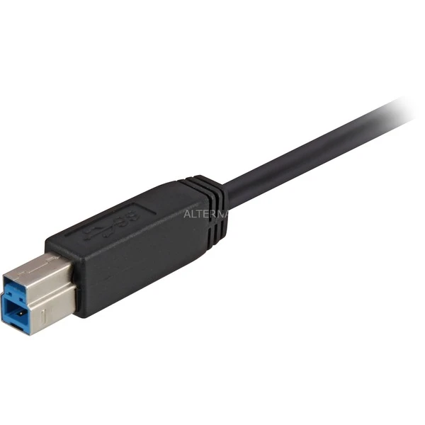 Sharkoon USB 3.2 Gen 1 Kabel, USB-A Stecker > USB-B Stecker – Bild 3