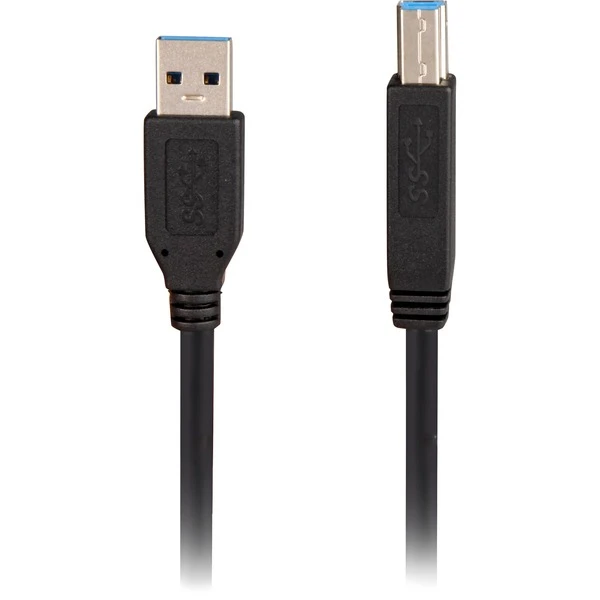 Sharkoon USB 3.2 Gen 1 Kabel, USB-A Stecker > USB-B Stecker – Bild 4