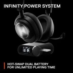 SteelSeries Arctis Nova Pro Wireless, Gaming-Headset 15 SteelSeries Arctis Nova Pro Wireless, Gaming-Headset -JABRA Verkäufe SteelSeries Arctis Nova Pro Wireless Gaming Headset@@1840322 5