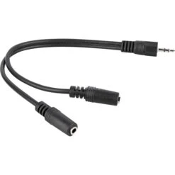 Goobay Kabel 3,5mm-Stecker > 2x 3,5mm-Kupplung