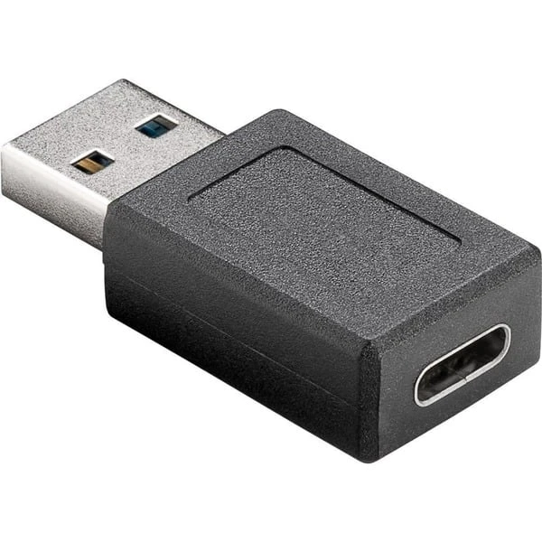 Goobay USB 3.2 Gen 1 Adapter, USB-A Stecker > USB-C Buchse 1 Goobay USB 3.2 Gen 1 Adapter, USB-A Stecker > USB-C Buchse