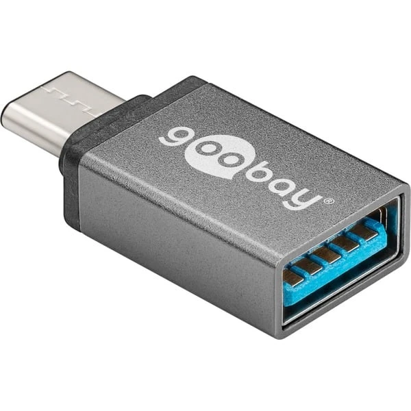 Goobay USB 3.2 Gen 1 Adapter, USB-C Stecker > USB-A Buchse 1 Goobay USB 3.2 Gen 1 Adapter, USB-C Stecker > USB-A Buchse