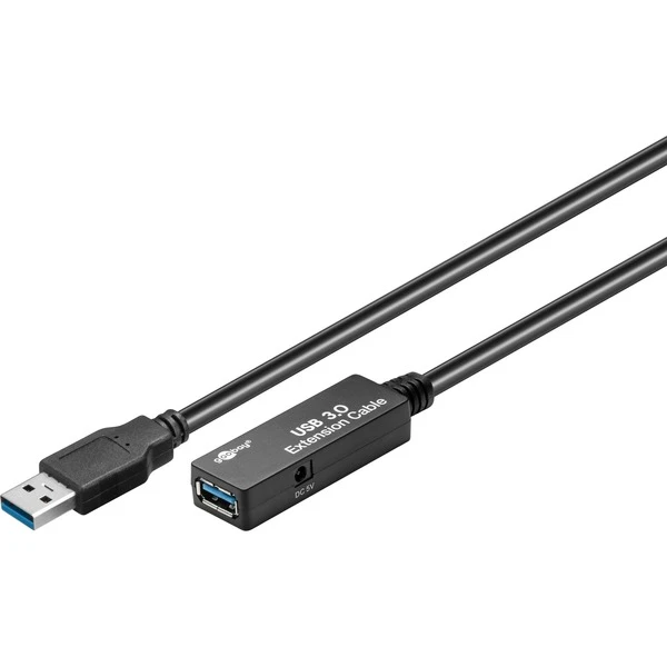 Goobay USB 3.2 Gen 1 Aktivverlängerungskabel, USB-A Stecker > USB-A Buchse 1 Goobay USB 3.2 Gen 1 Aktivverlängerungskabel, USB-A Stecker > USB-A Buchse