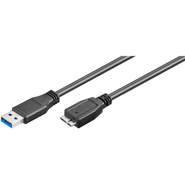 Goobay USB 3.2 Gen 1 Kabel, USB-A Stecker > Micro-USB Stecker (Typ B) 2 Goobay USB 3.2 Gen 1 Kabel, USB-A Stecker > Micro-USB Stecker (Typ B) – Bild 2