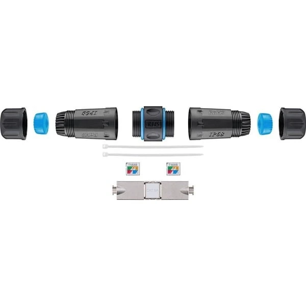 Goobay Verbinder Für Netzwerkkabel Cat.6a STP Werkzeugfrei, Kupplung 4 Goobay Verbinder Für Netzwerkkabel Cat.6a STP Werkzeugfrei, Kupplung – Bild 4